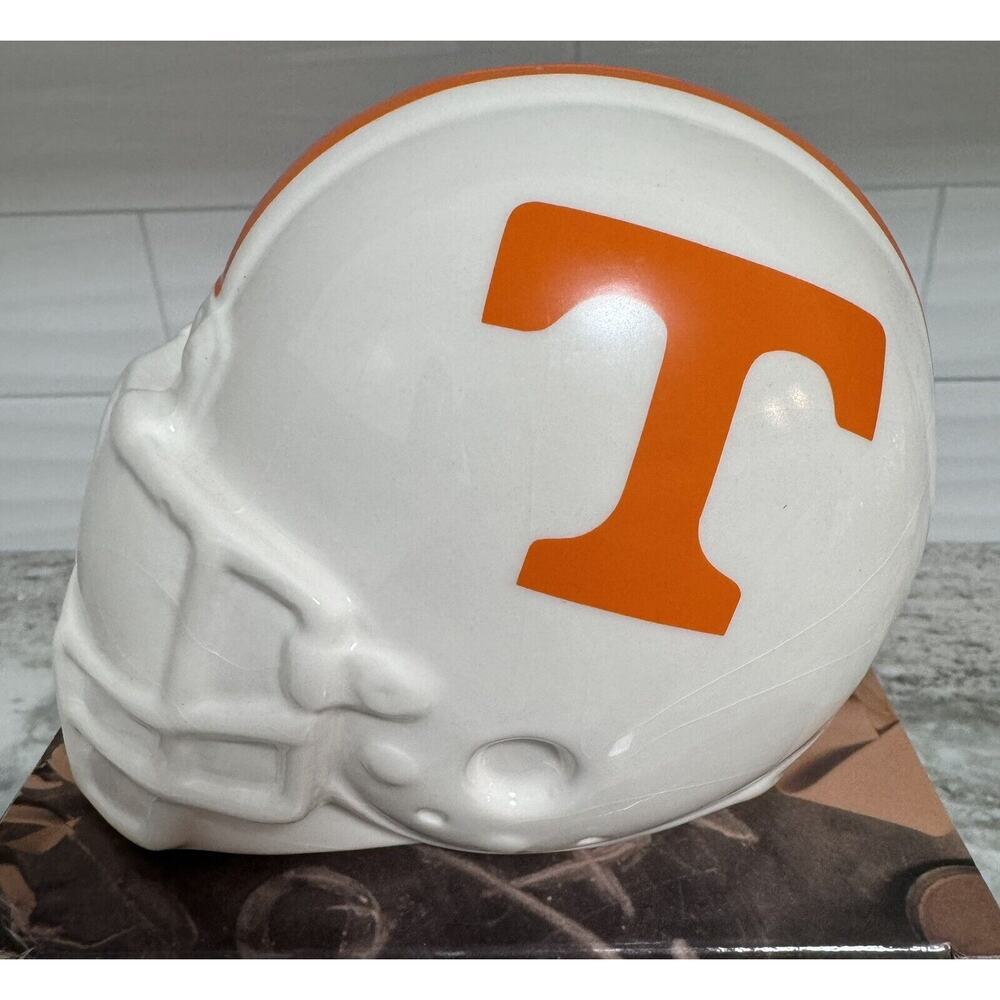 Vintage 90s Tennessee Ceramic Helmet Coin Bank NOS - Picture 4 of 8